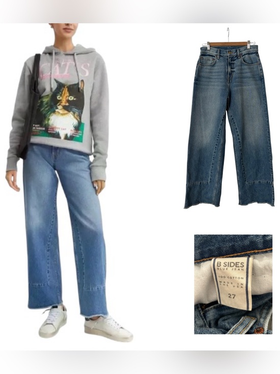 B SIDES Denim - B SIDES Marcel Culotte Jeans